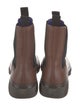 Burberry Leather Mesh Accents Chelsea Boots