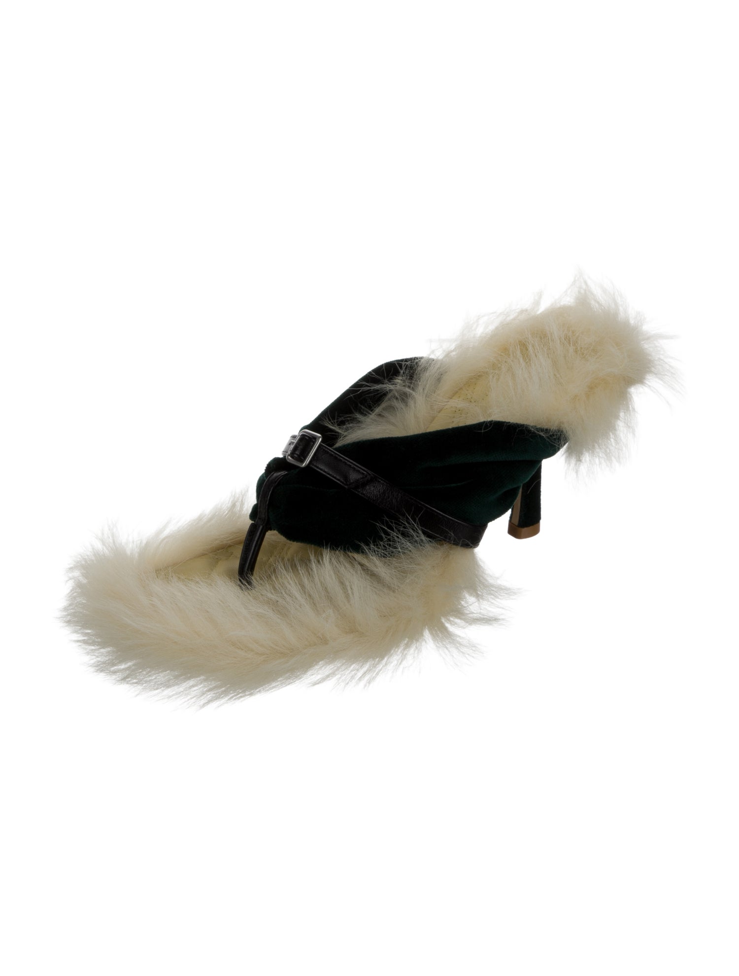 Burberry Suede Slides