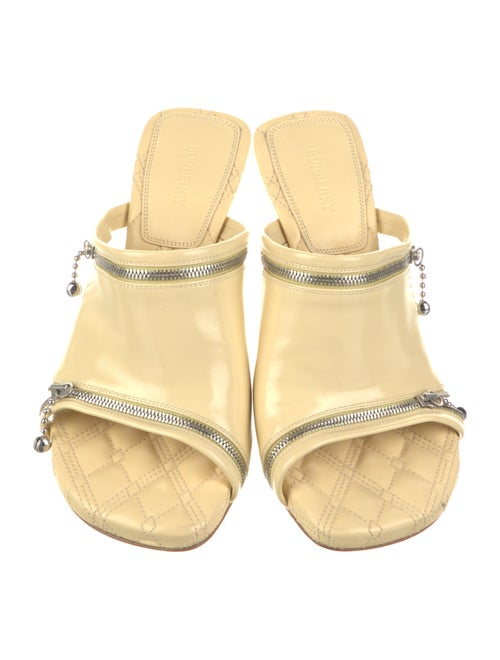 Burberry Leather Slides