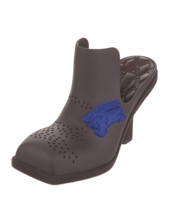 Burberry Rubber Mules