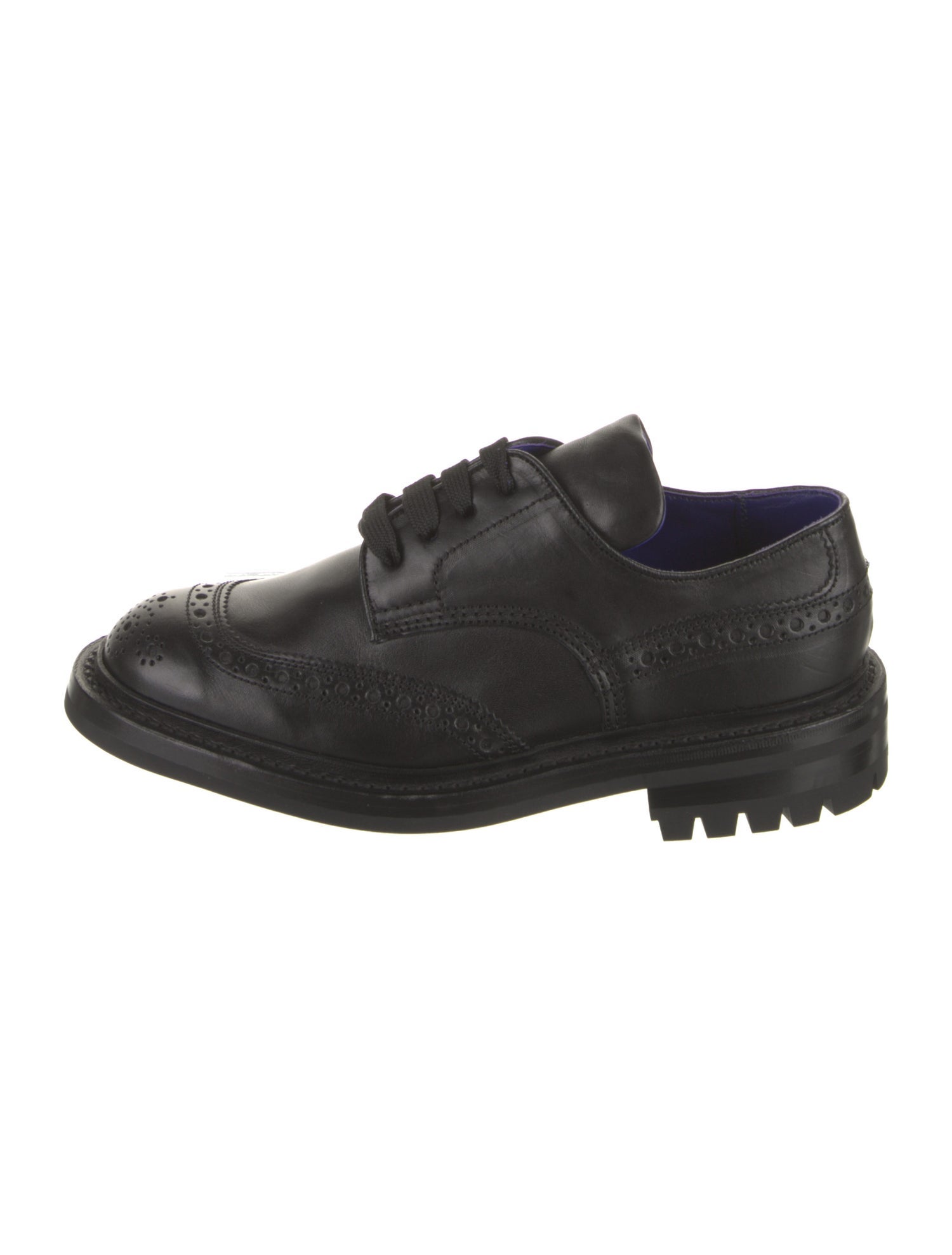 Burberry Leather Lasercut Accents Brogues