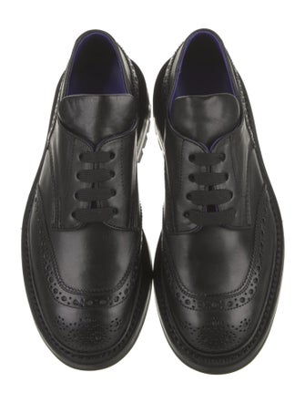 Burberry Leather Lasercut Accents Brogues