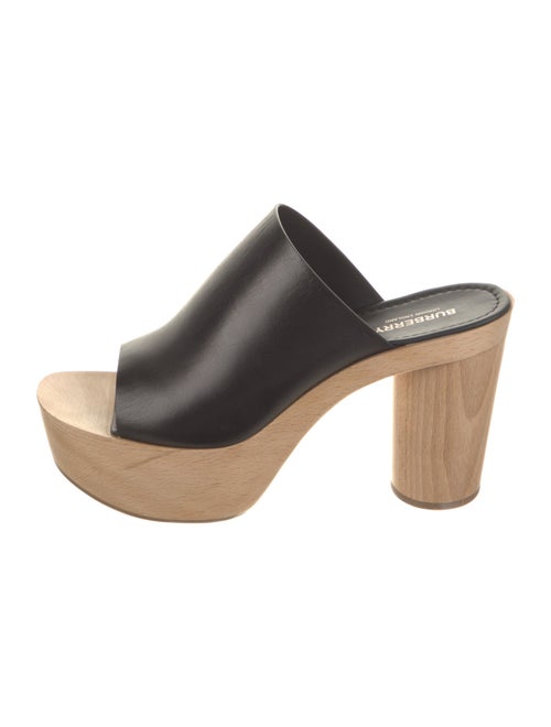 Burberry Leather Slides