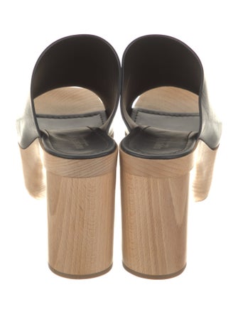 Burberry Leather Slides