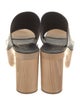 Burberry Leather Slides