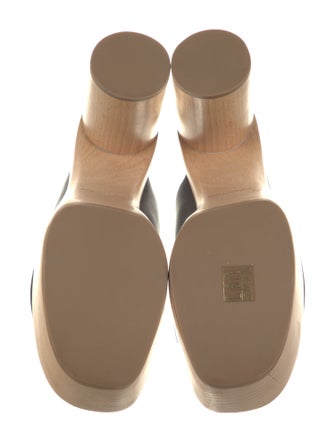 Burberry Leather Slides