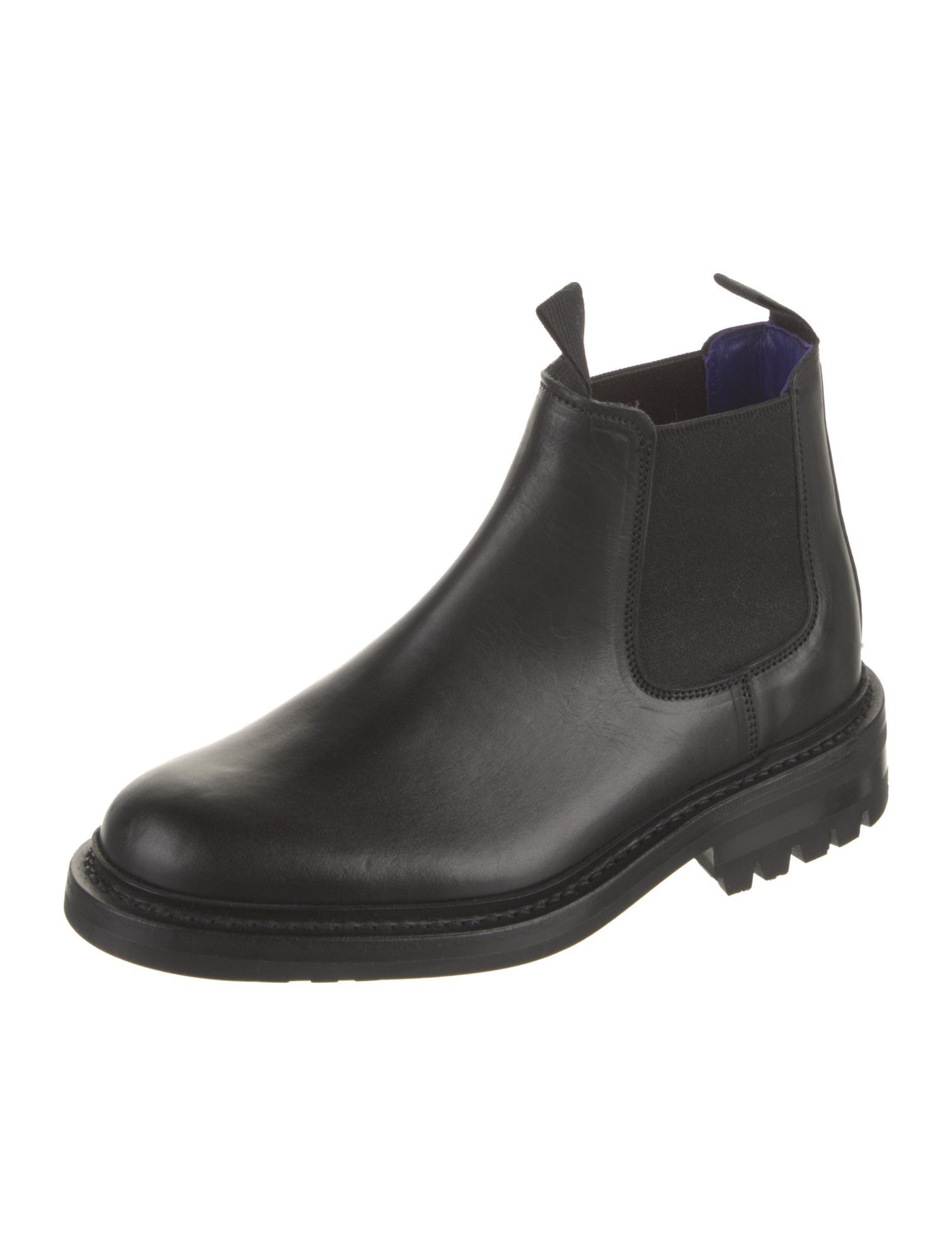 Burberry Leather Chelsea Boots