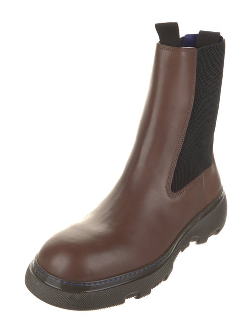 Burberry Leather Chelsea Boots