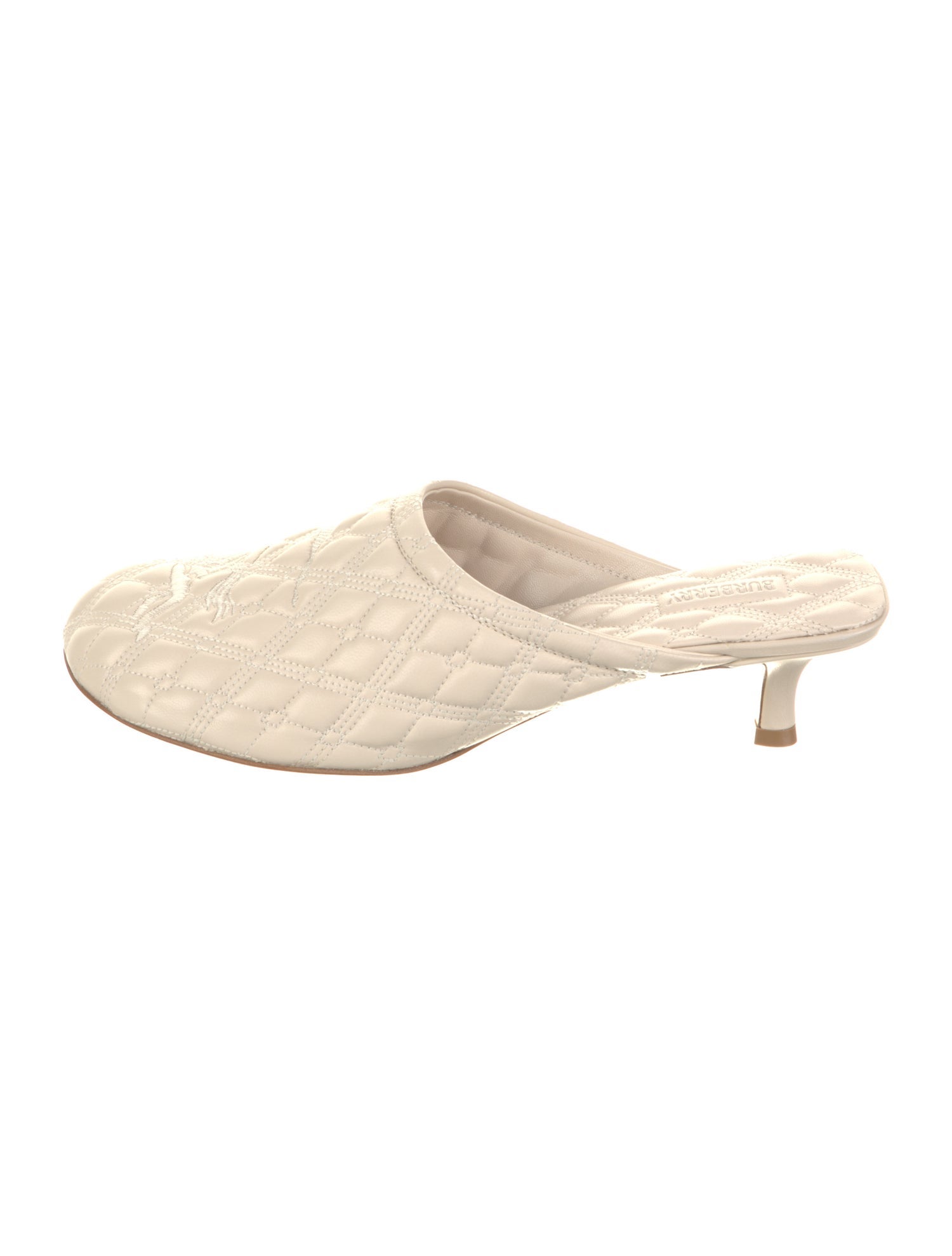 Burberry Leather Mules