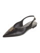 Burberry Leather Slingback Flats