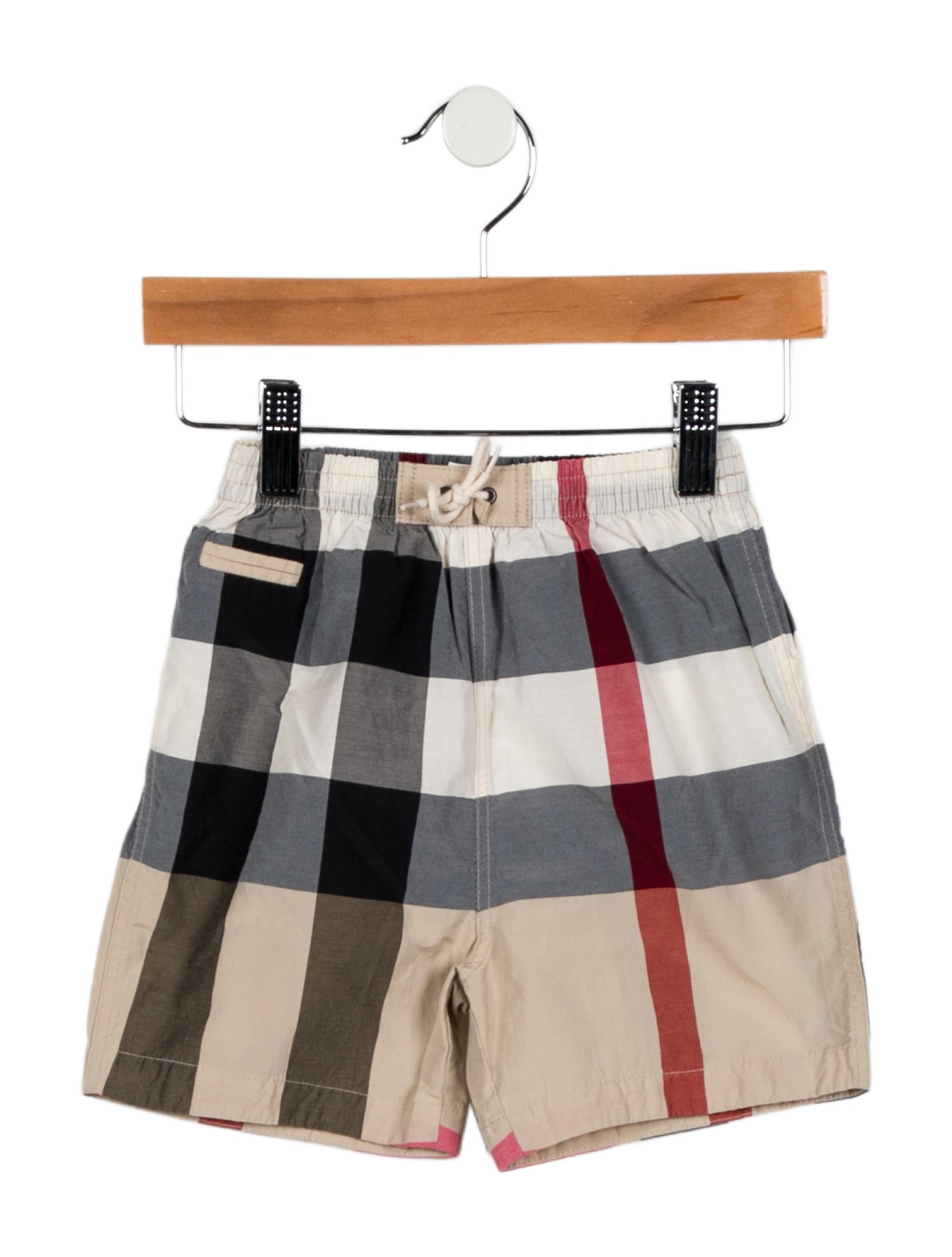 Burberry Toddler Boys' Checkprint Swim Shorts