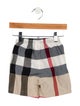 Burberry Toddler Boys' Checkprint Swim Shorts