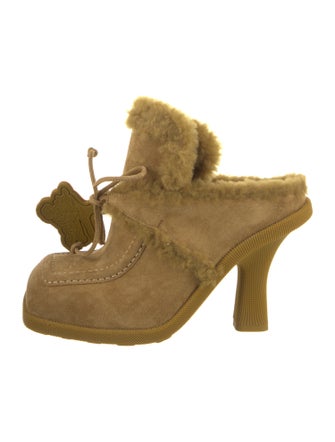 Burberry Leather Mules