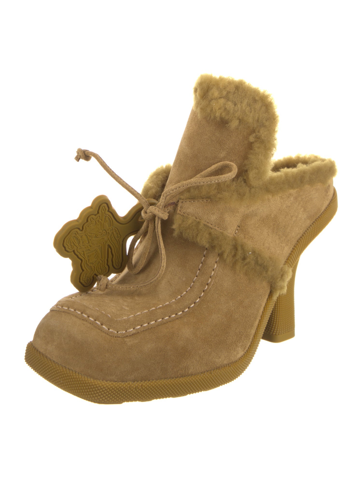 Burberry Leather Mules