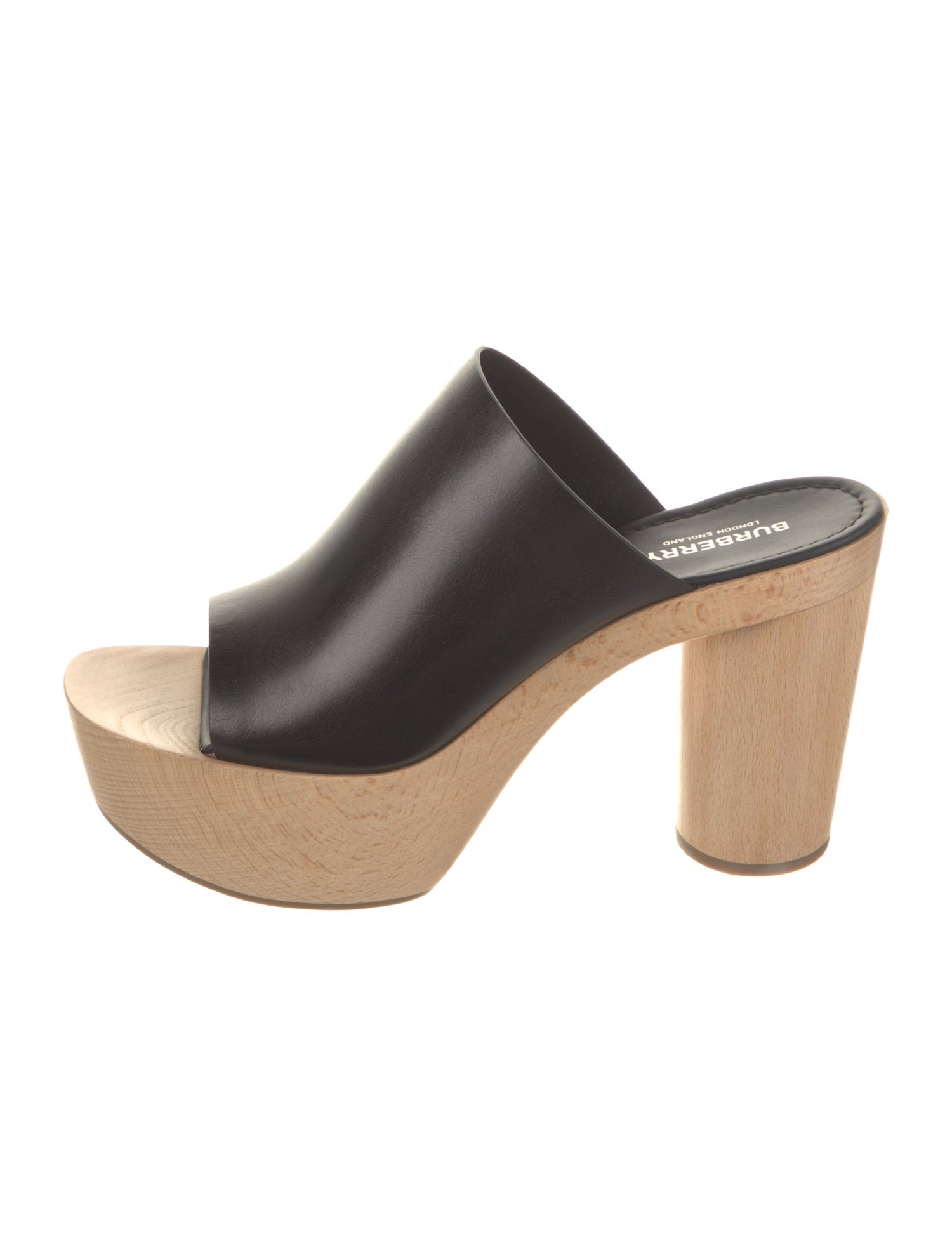 Burberry Leather Slides