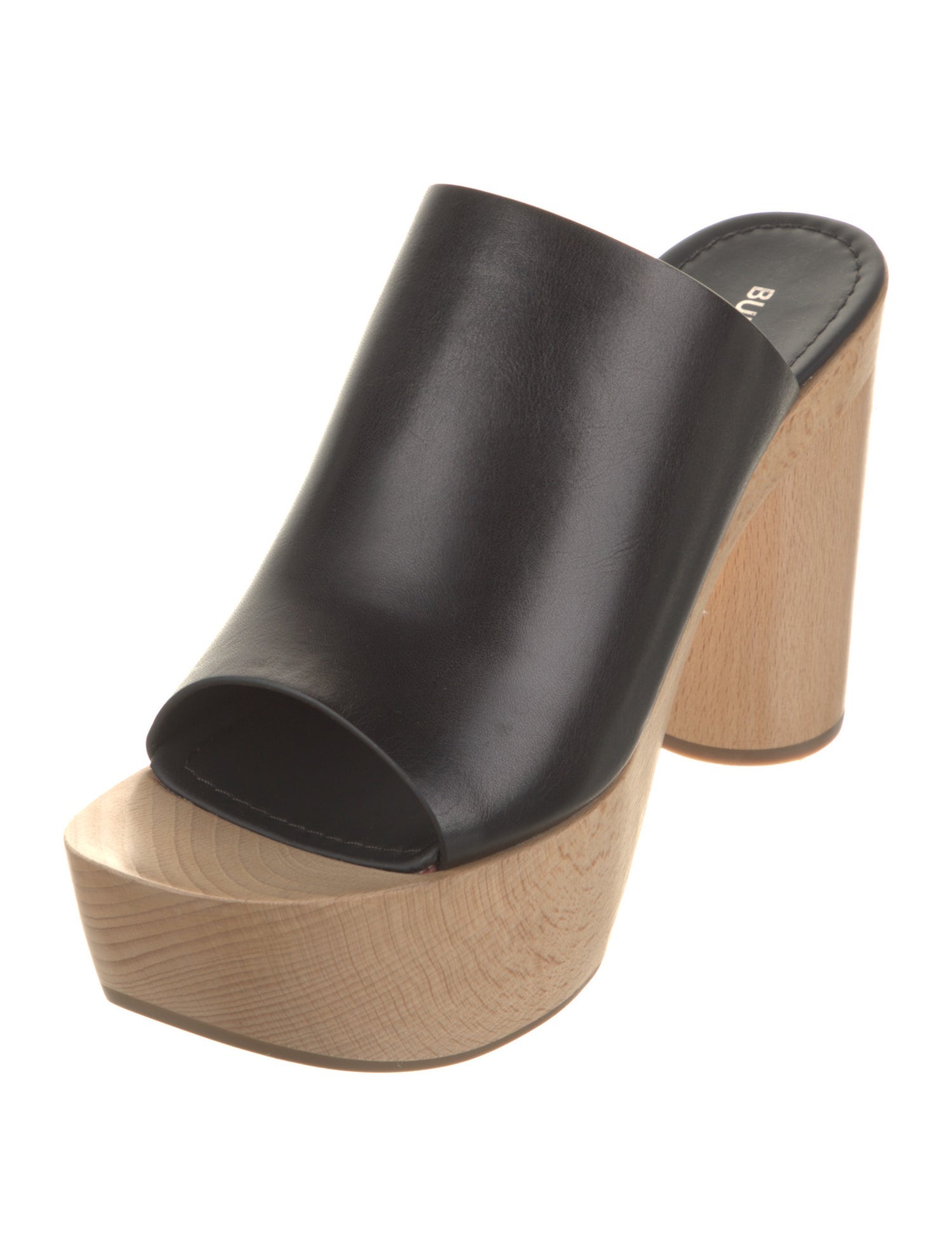 Burberry Leather Slides