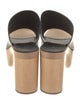 Burberry Leather Slides