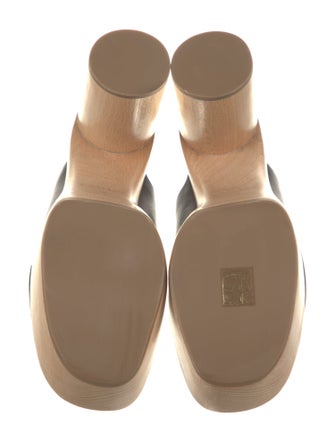 Burberry Leather Slides