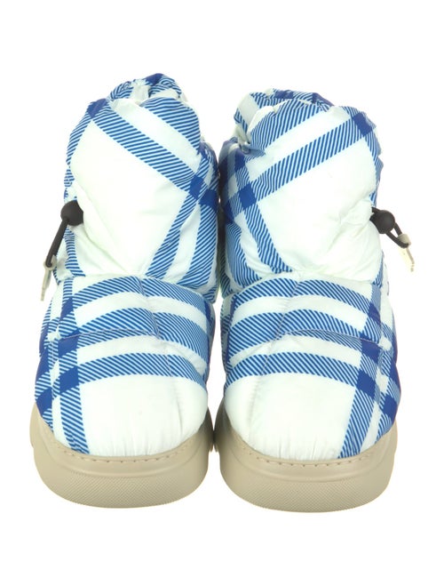 Burberry Nylon Printed Hiking Boots