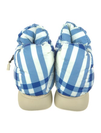 Burberry Nylon Printed Hiking Boots