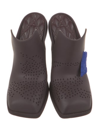 Burberry Rubber Mules