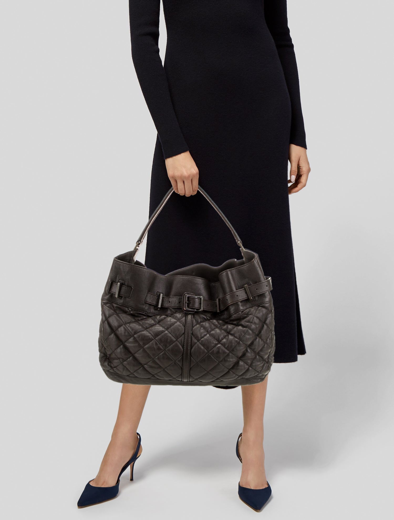 Burberry Leather Shoulder Bag