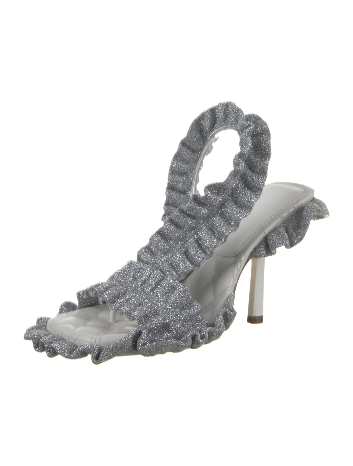 Burberry Leather Slingback Sandals