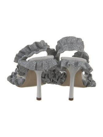 Burberry Leather Slingback Sandals