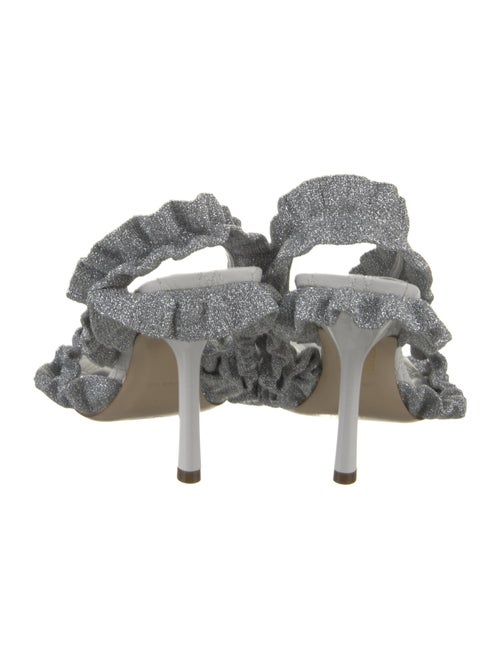 Burberry Leather Slingback Sandals