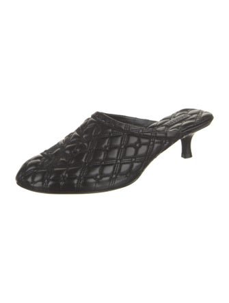 Burberry Leather Mules