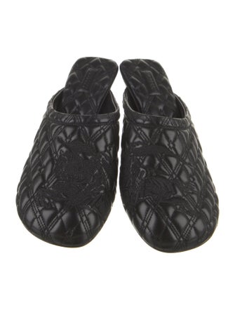 Burberry Leather Mules