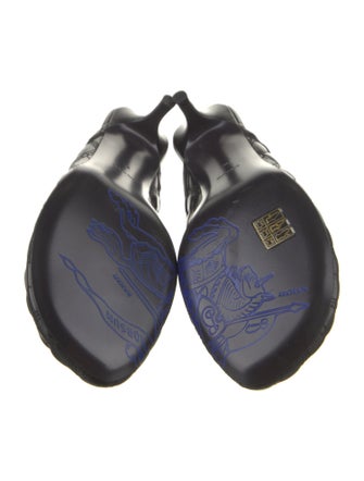 Burberry Leather Mules