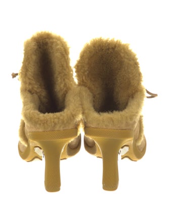 Burberry Suede Mules