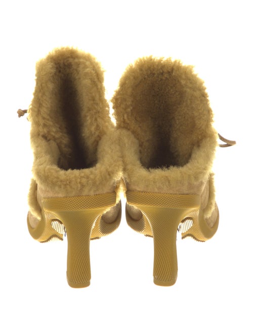 Burberry Suede Mules