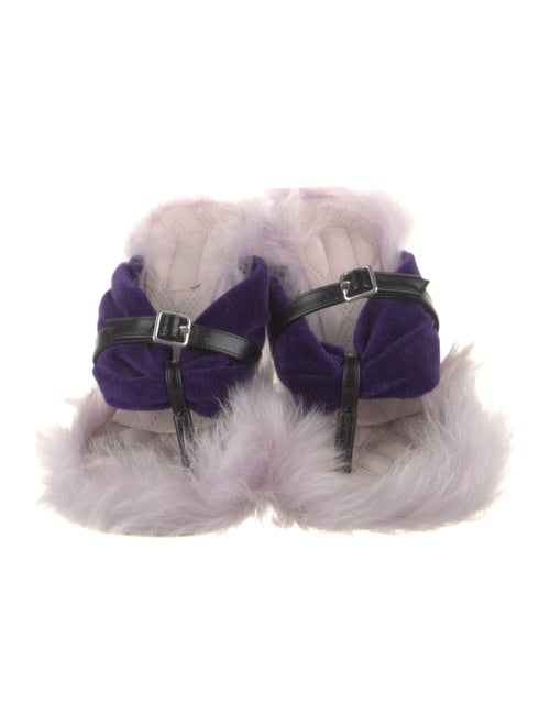 Burberry Leather Slides