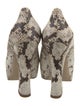 Burberry Leather Animal Print Pumps