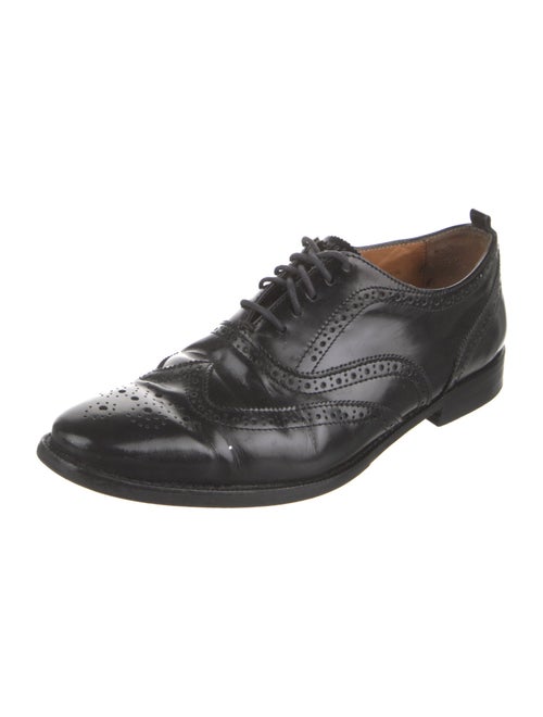 Burberry Leather Chain-Link Accents Brogues