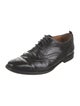 Burberry Leather Chain-Link Accents Brogues