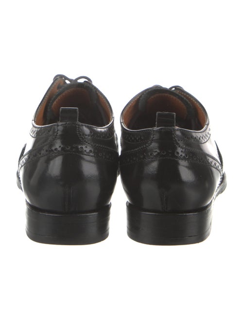 Burberry Leather Chain-Link Accents Brogues