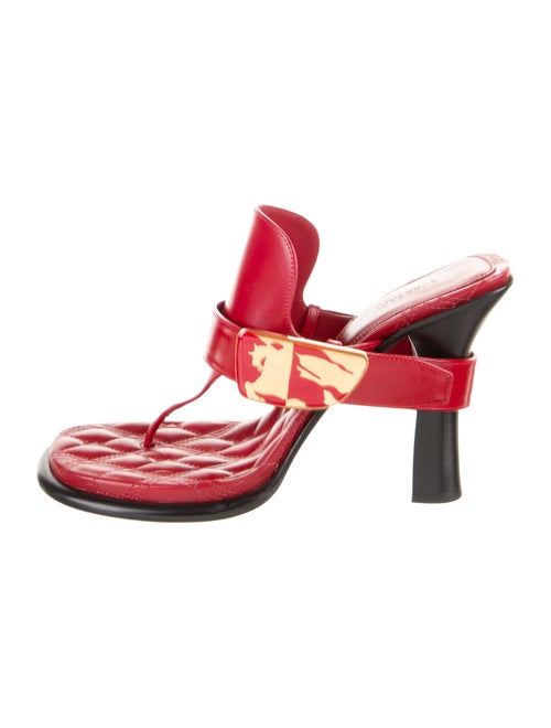 Burberry Leather Slides