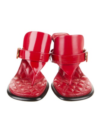 Burberry Leather Slides