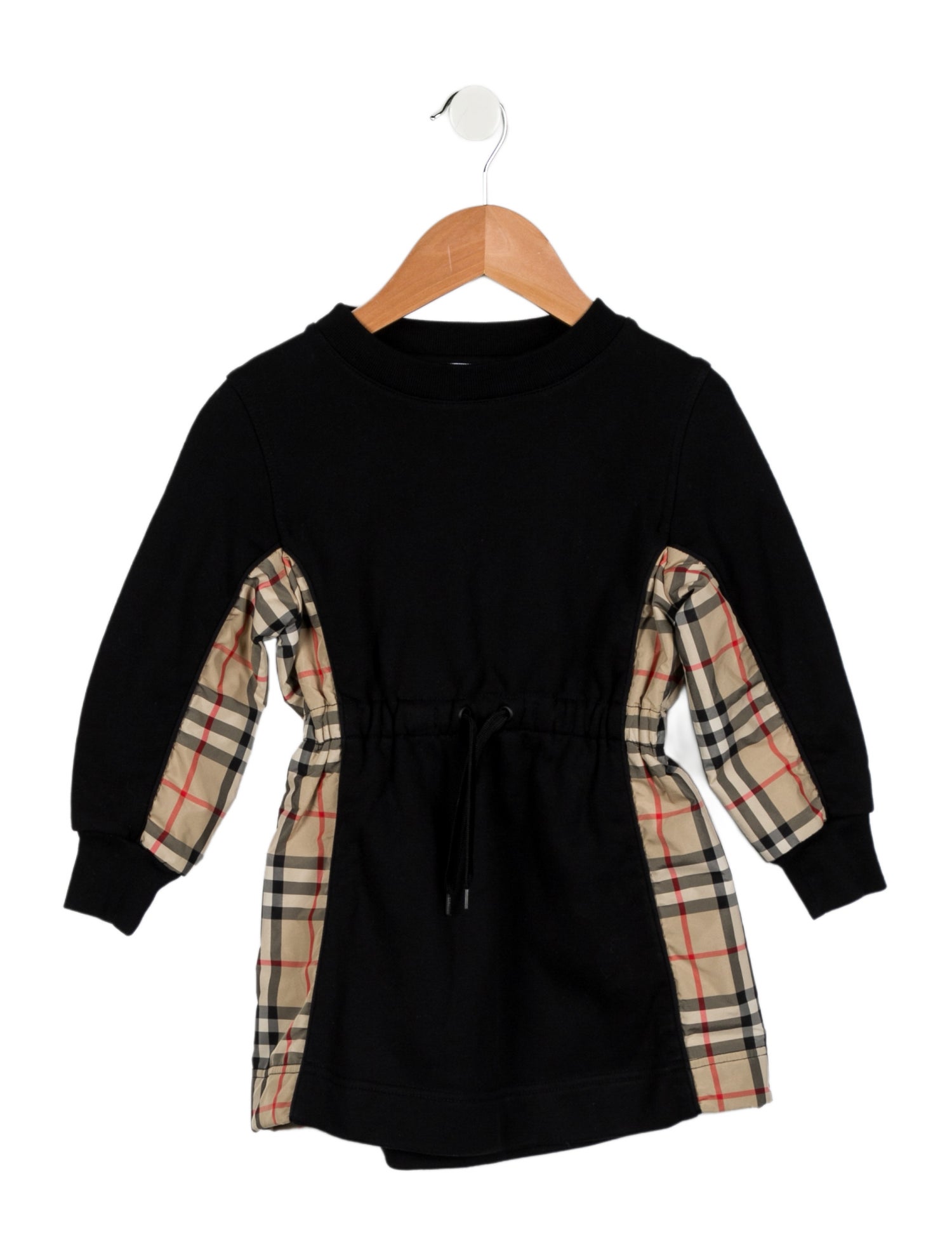 Burberry Girls' Long Sleeve Sweatshirt Dress