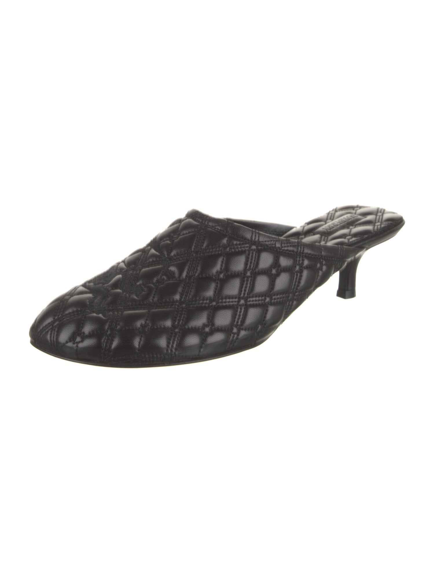 Burberry Leather Mules