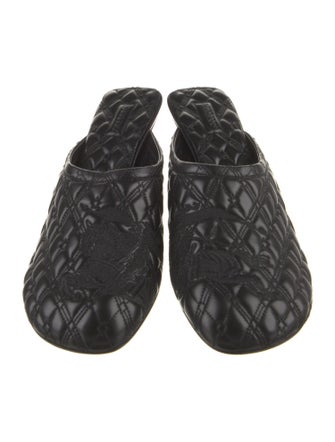 Burberry Leather Mules