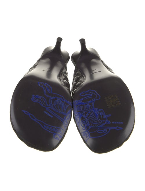 Burberry Leather Mules