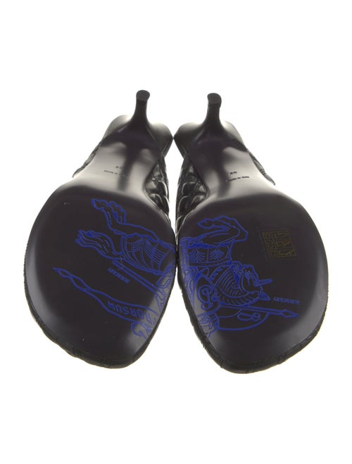 Burberry Leather Mules