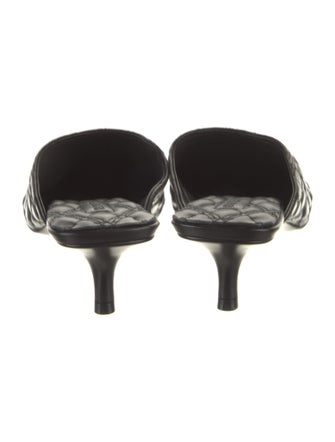 Burberry Leather Mules