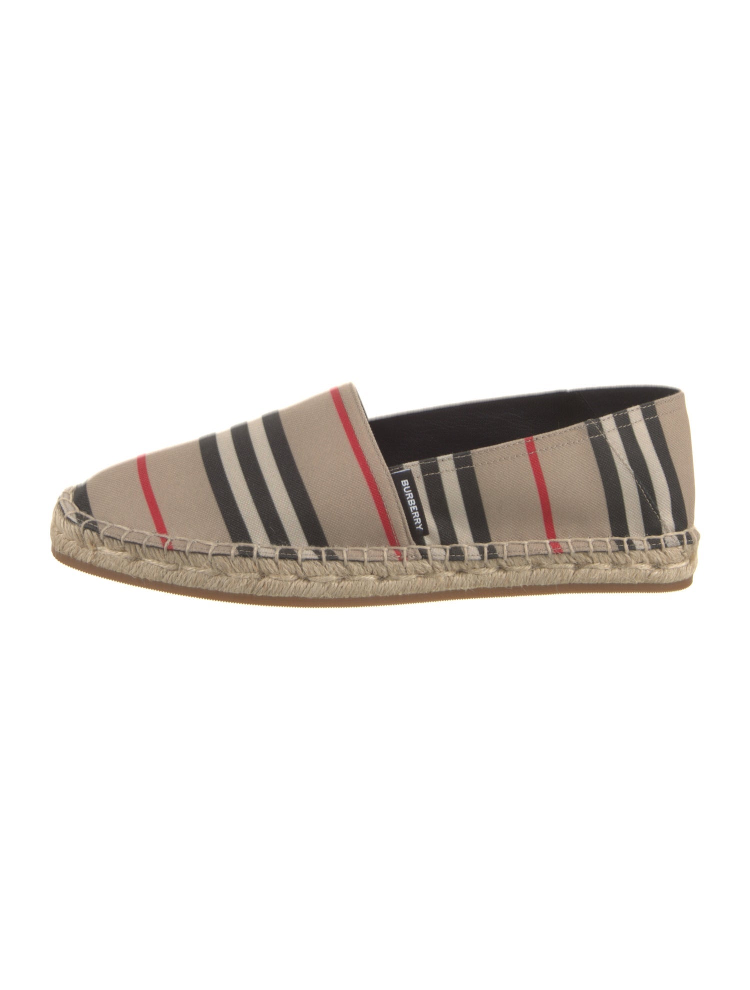 Burberry Canvas Striped Espadrilles