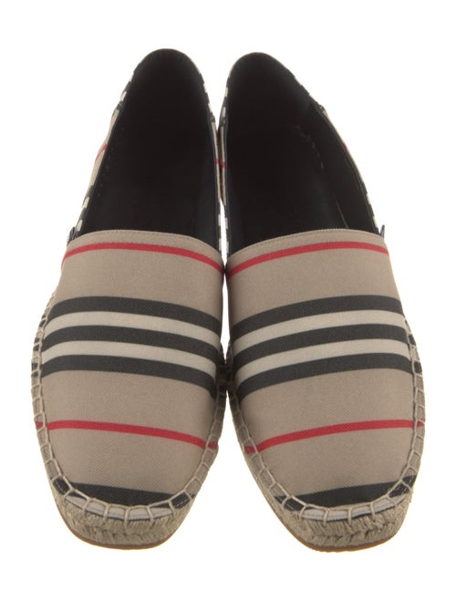 Burberry Canvas Striped Espadrilles
