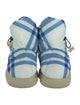 Burberry Plaid Print Boots